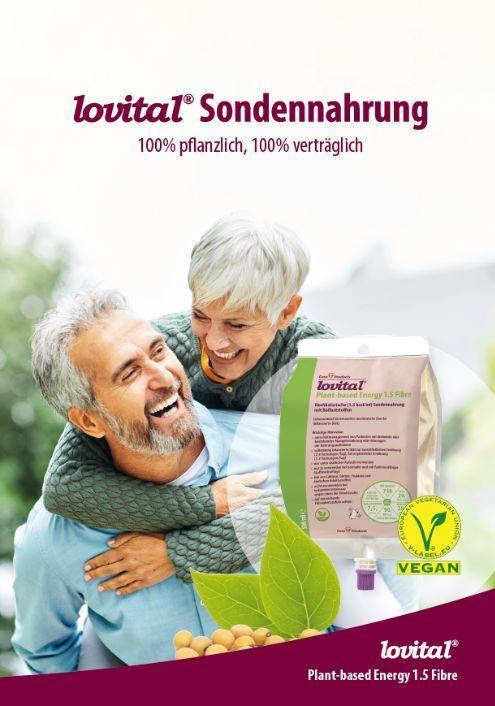 Broschüre lovital Plant-Based Energy Fibre Sondennahrung Broschüre lovital Plant-Based Energy Fibre Sondennahrung